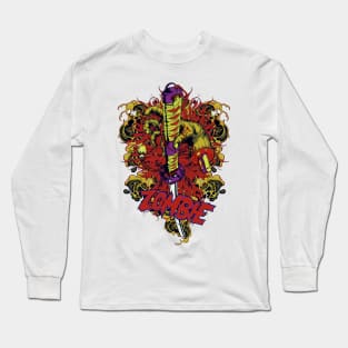 ZOMBIE samurai KATANA Long Sleeve T-Shirt